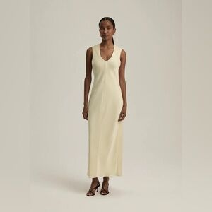 FAVORITE DAUGHTER Column Dress in Yellow XS